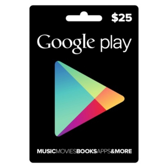 Picture of Google Play Card $25