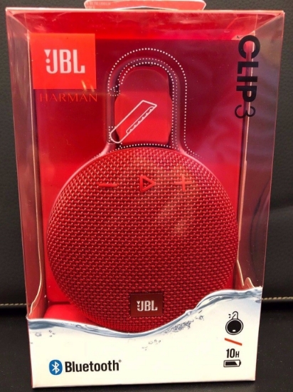 Picture of JBL CLIP3 BLUTOOTH SPEAKER RED(JBL CLIP3 RED)